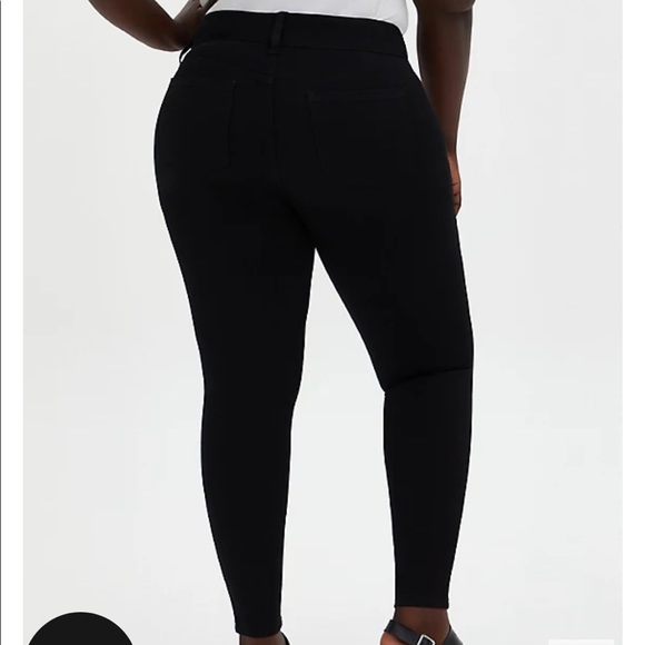 Torrid Super Soft Black Jegging - Picture 4 of 8